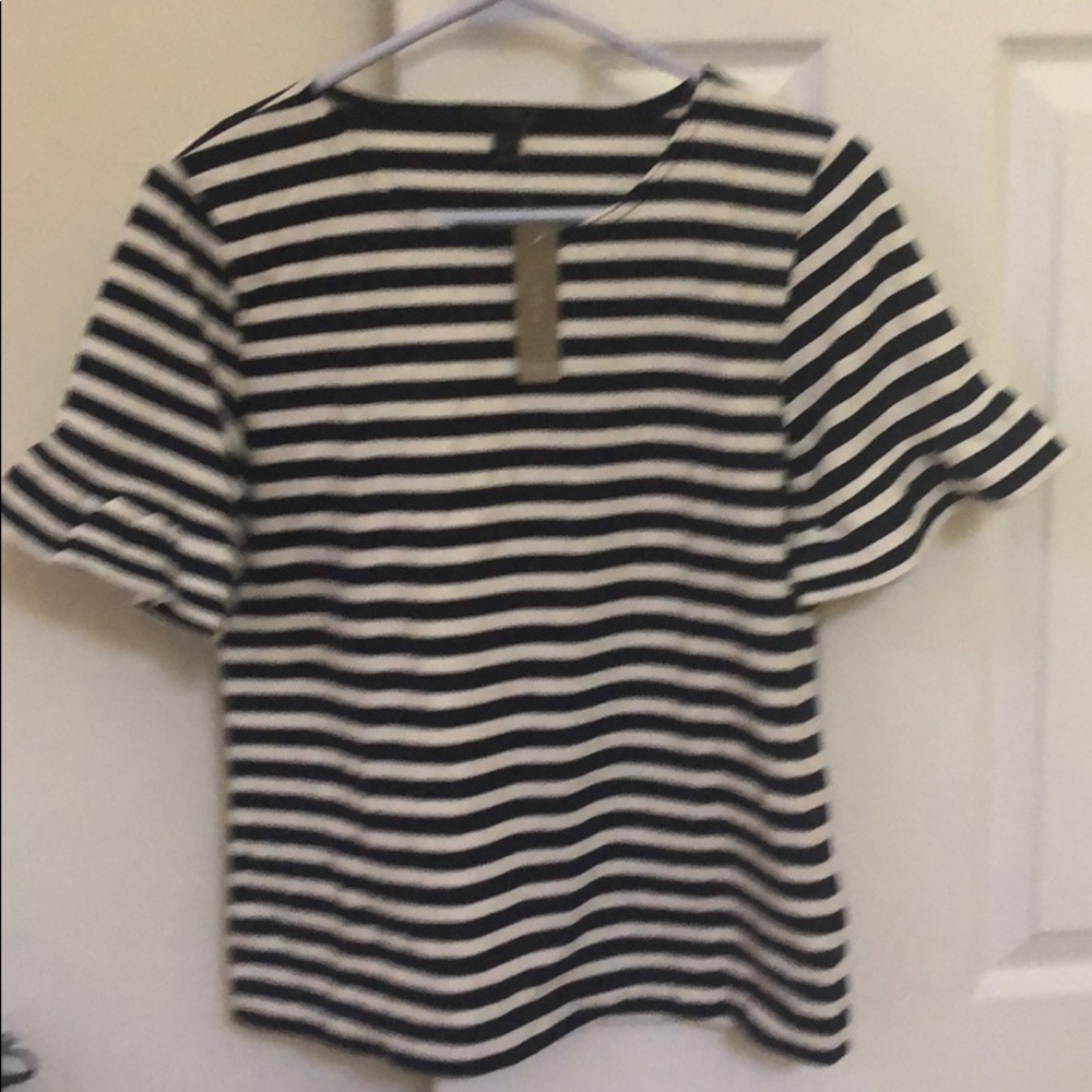 NWT jcrew stripe top size small